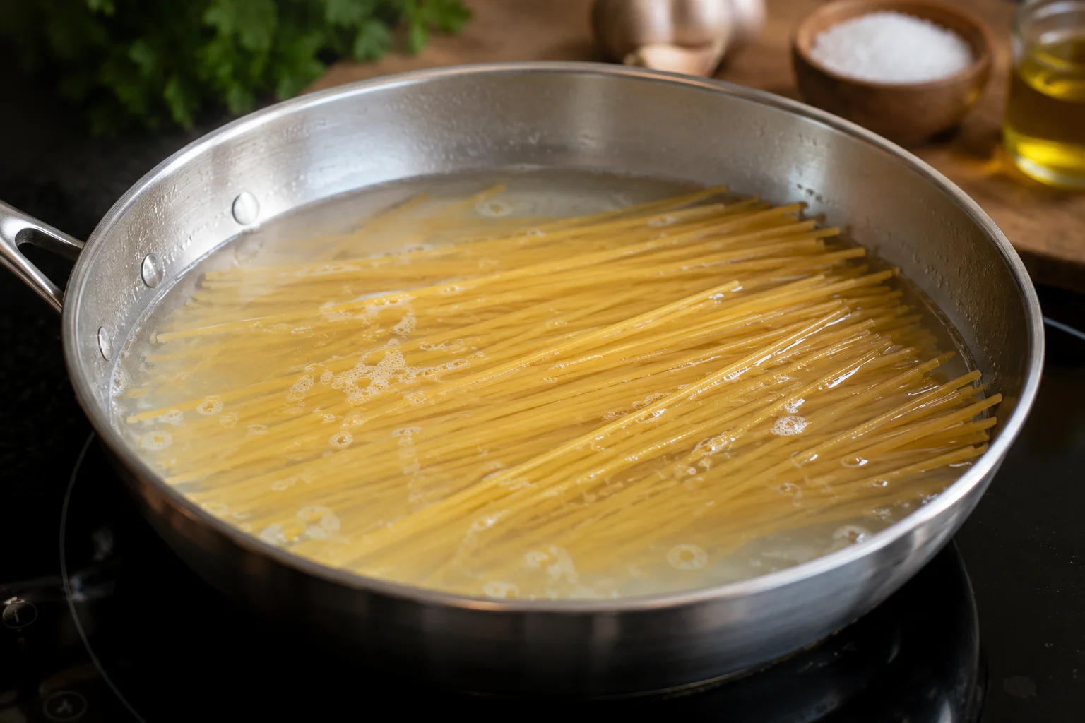 El "Sacrilegio" Italiano: Por Qué Deberías Cocer la Pasta en una Sartén con Agua Fría (y Olvidarte de la Olla)