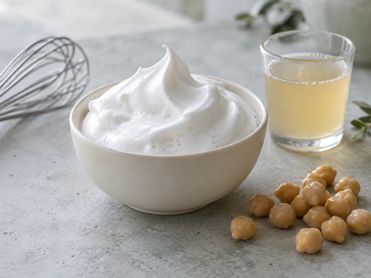Aquafaba: por qué el líquido de los garbanzos monta como una clara