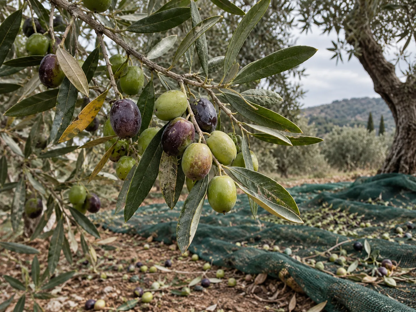 Aceitunas verdes o maduras: cómo la cosecha transforma el aceite de oliva