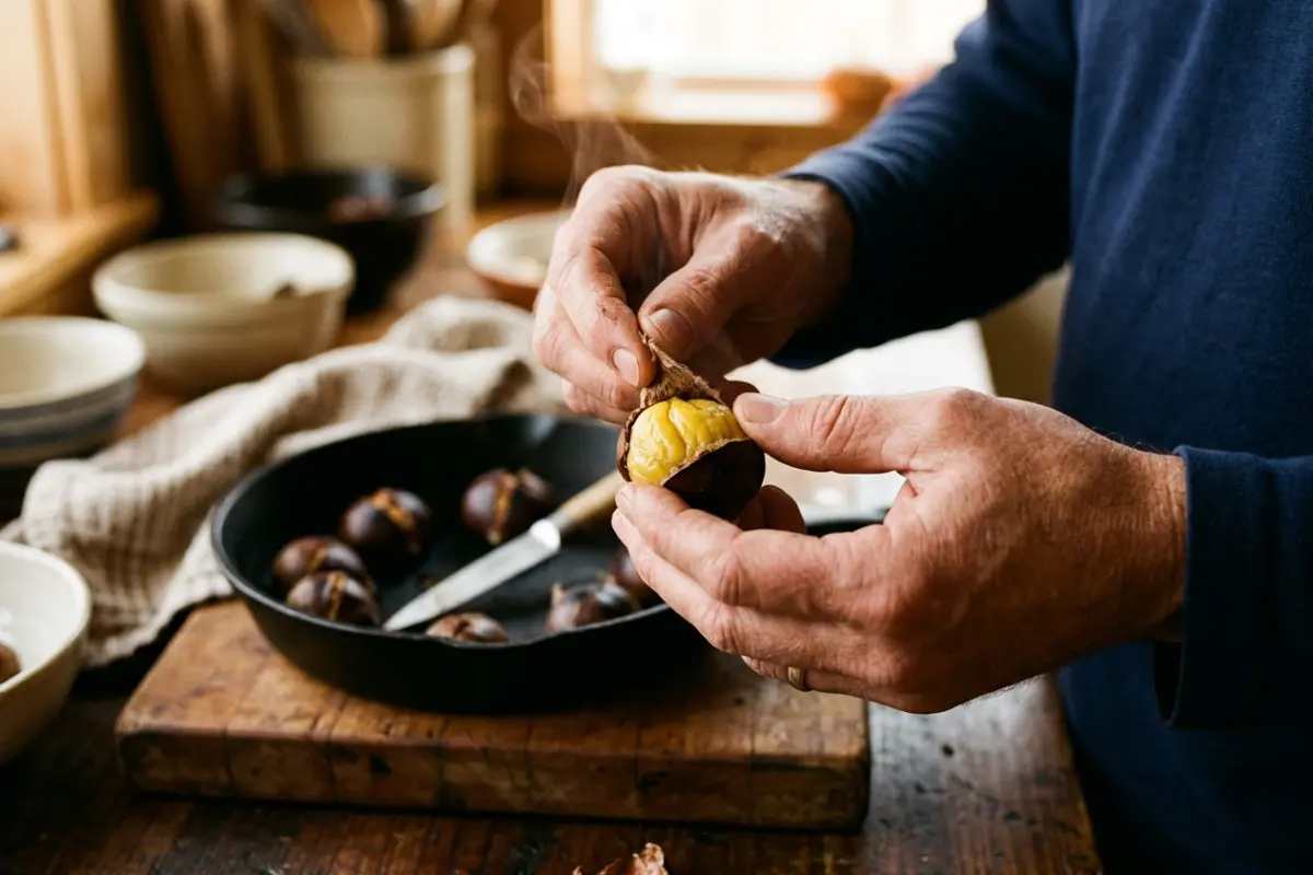 Cómo pelar castañas fácil y sin esfuerzo: por qué la piel interior se pega y los 4 métodos infalibles de cocina