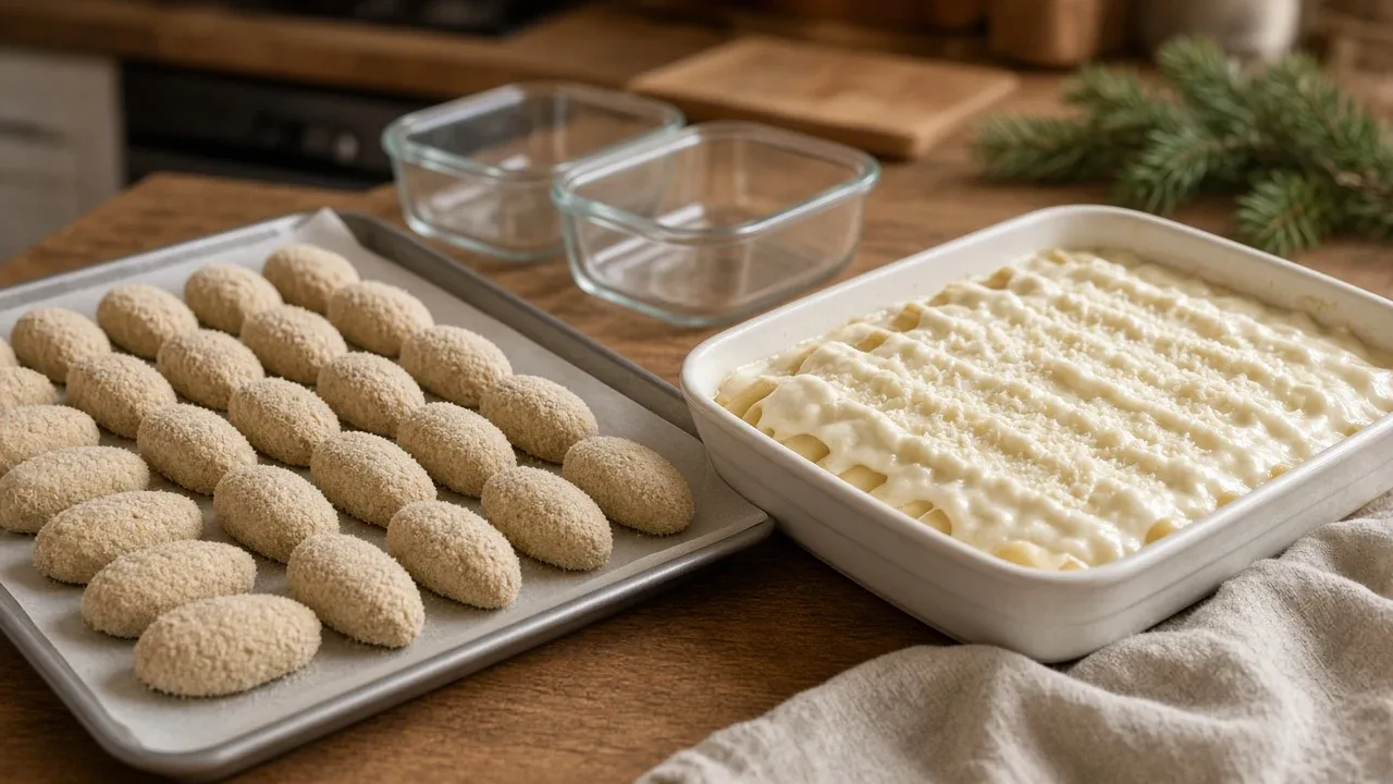 Cómo congelar croquetas y canelones sin que se rompan