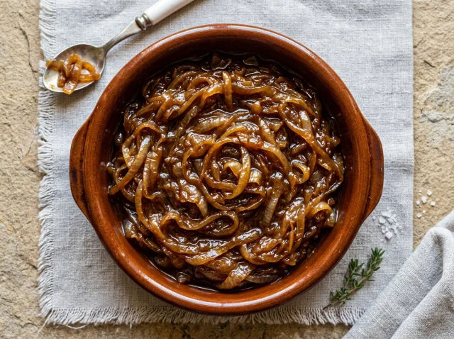 Cebolla Caramelizada al Pedro Ximénez