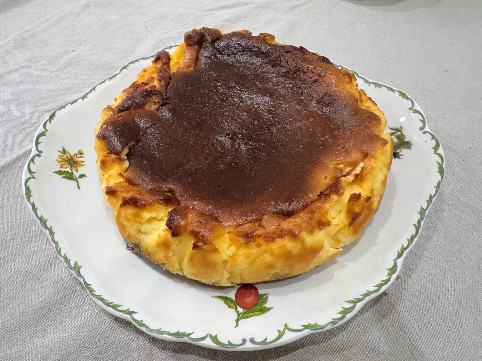 Tarta De Queso Estilo "La Viña"