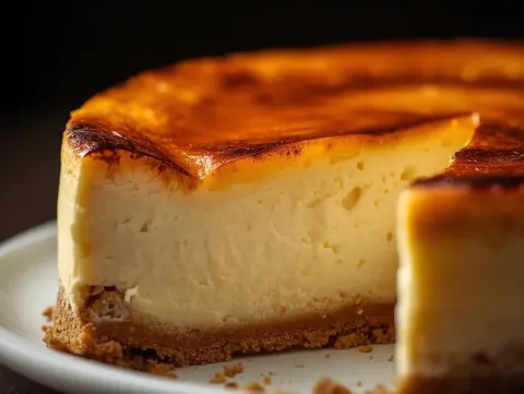 Tarta De Queso Estilo La Viña