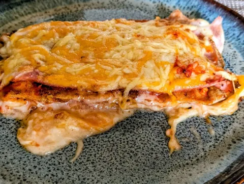Lasaña de berenjena