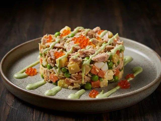 Ensaladilla Rusa Con Un Toque Moderno