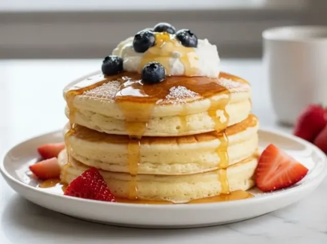 Pancakes Soufflé Japoneses