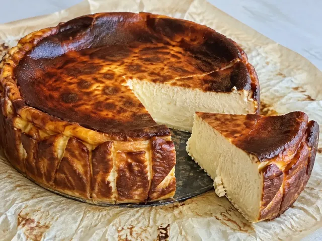 Tarta De Queso Vasca