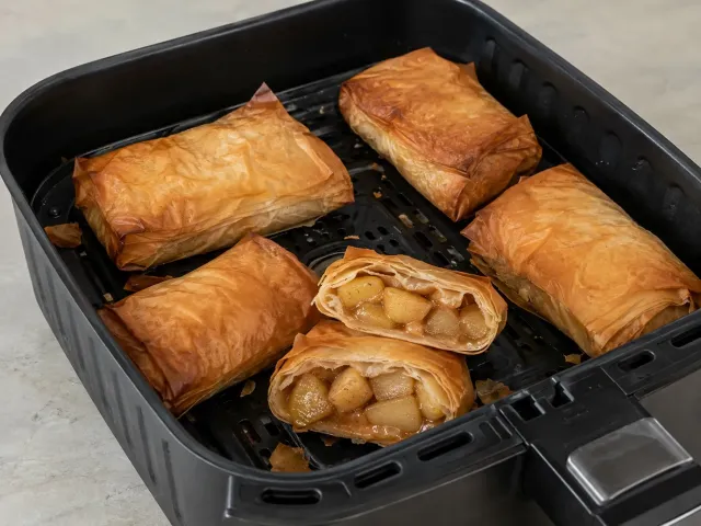 Pastelitos De Manzana Y Canela En Airfryer