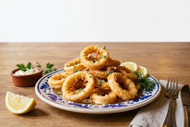 Calamares a la romana caseros