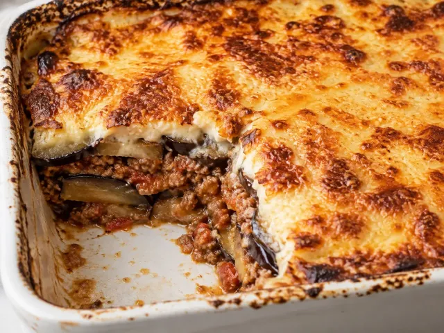 Moussaka Casera De Berenjena Y Carne