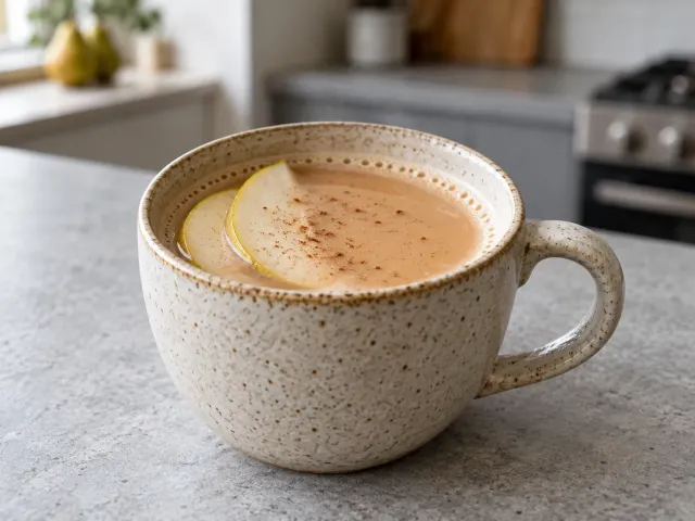 Chai Caliente De Pera Y Vainilla