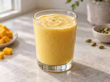 Lassi De Mango Y Cardamomo