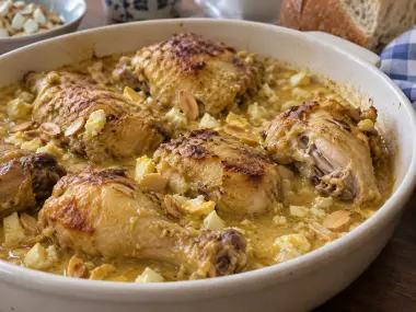 Pollo En Pepitoria Tradicional