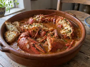 Caldereta De Langosta Tradicional Menorquina