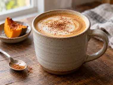 Pumpkin Café Especiado Con Calabaza Y Canela