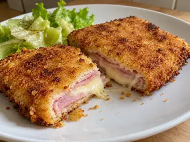 San Jacobo Casero De Jamón Y Queso